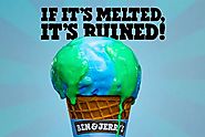 Ben & Jerry's Take a Stand Against Climate Change: If its melted, its ruined