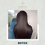 Hair Botox treatment