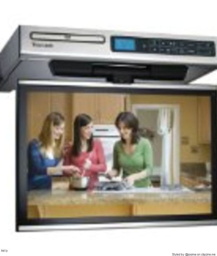 Best Under Cabinet Tvs For Kitchen Tv Dvd Combo Or Tv Radio Combo