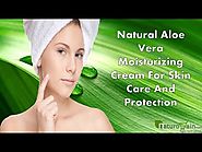 Natural Aloe Vera Moisturizing Cream For Skin Care And Protection