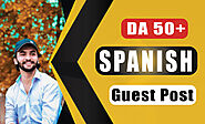 Do spanish guest posts on spanish blogs with do follow link by Mshahryar03 | Fiverr
