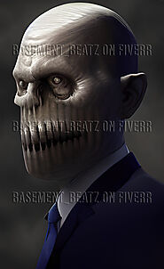 Create an evil horror demon character with digital art by Basement_beatz | Fiverr