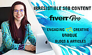 Craft seo blog posts and articles by Majaco23 | Fiverr