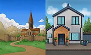 Create digital illustrations of your buildings and scenes by Krnchy19 | Fiverr