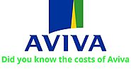 Did you know the costs of Aviva