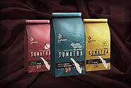 Create a coffee bag, packaging and label sticker design by Kadore77 | Fiverr