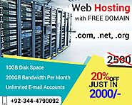 Webitech offer free domain with web hosting, with a level of professionalism and it is the most reliable and feat… | ...