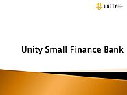 MSME Loan Unity Small Finance Bank