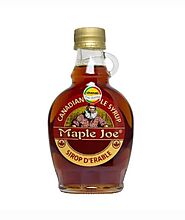 Website at https://vvegano.com/collections/honey-alternatives/products/maple-joe-canadian-grade-a-maple-syrup-250g