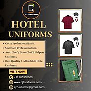 Get Hotel Uniforms From the Best Uniforms Manufacturer in India.