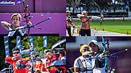 Olympic Paris: Olympic Archery Player Psarra Hopeful for Paris Olympic prints to place in Olympic History books - Rug...