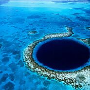 The great blue hole, Belize