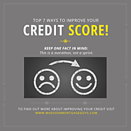 Ways To Improve Your Credit Score