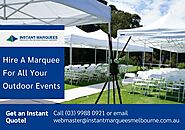 Hire A Marquee For All Your Outdoor Events