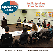 Enroll Your Child In Our Public Speaking Class Today