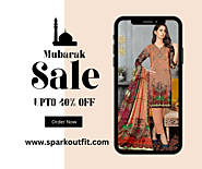 Eid Special Sale on Designer Lawn Dresses | Designer Lawn Suits by Spark Outfit
