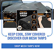 Mesh Tarps: Strong, Breathable and Built to Last