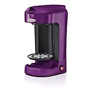 BELLA 13783 One Scoop One Cup Coffee Maker, Purple