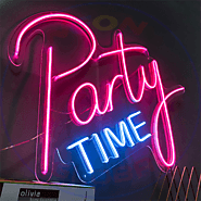 Party neon sign