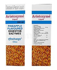 Buy Aristozyme PINEAPPLE FLAVOURED Liquid 200ml Online at Upto 20% OFF | Netmeds