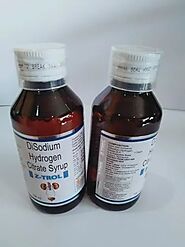 Disodium Hydrogen Citrate Syrup, Prescription, Zestica Pharma at Rs 75/bottle in Solan