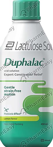 Duphalac 3.335 GM Oral Solution (450): Uses, Side Effects, Price & Dosage | PharmEasy