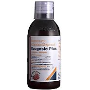 Ibugesic Plus Strawberry Suspension 100 ml Price, Uses, Side Effects, Composition - Apollo Pharmacy