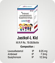 Levosalbutamol + Ambroxol + Guaiphenesin Drops Manufacturer, Franchise & Supplier