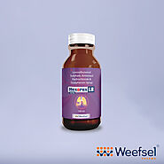 Levosalbutamol, Ambroxol And Guaiphenesin Syrup - Weefsel Pharma