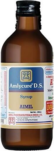 AIMIL Amlycure D.S. Syrup for Liver Health - Natural Liver Herbal Tonic | Improves Cell Function and Increases Immuni...