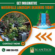 Get the Right Designers for Waterfalls Landscaping!