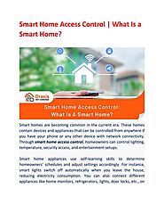 What Does Having a Smart Home Mean?