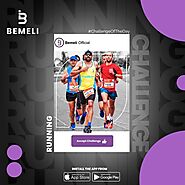 Running Challenge on Bemeli Social media app