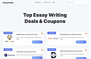 Essay Deals: Best Essay Discount Codes & Coupons 2023