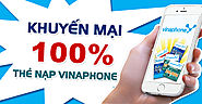 Khuyến mãi Vinaphone tặng 100% thẻ nạp ngày 25/9/2015