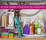 How to: Clean Under Your Kitchen Sink in 10 Minutes