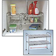 Top Rated Under Kitchen Sink Organizer Shelf: Under Sink Storage Units