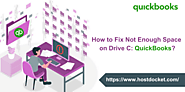 How to Fix Not Enough Space on Drive C: QuickBooks?