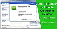 Easy Steps to Register or Activate QuickBooks Desktop [Easy Guide]