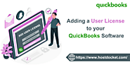 Adding a User License to your QuickBooks Software