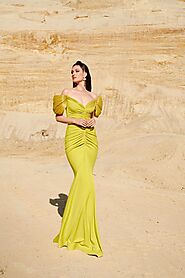 Shop the Stunning Bodycon Maxi Dress 2774 by Fouad Sarkis