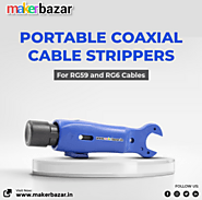 Say goodbye to frayed cables and hello to easy stripping with HOKI portable coaxial cable strippers