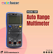 Measure, test, and troubleshoot with ease using HOKI auto range multimeter. 🧰🔌