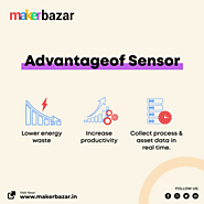 A sensor is a device that detects & responds to some types of input from the physical environment