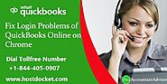 How To Fix QuickBooks Online Login Problems On Google Chrome?