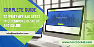 Complete Guide to Write Off Bad Debts in QuickBooks Desktop and Online