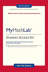 MyMathLab: MyStatLab, Student Access Kit