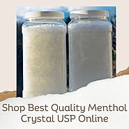 Shop Best Quality Menthol Crystal USP Online