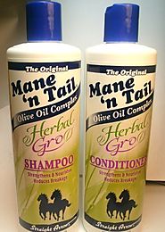 Mane 'n Tail Herbal Gro Shampoo & Conditioner Olive Oil Complex 12 oz