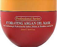Hydrating Argan Oil Hair Mask and Deep Conditioner By Arvazallia for Dry or Damaged Hair